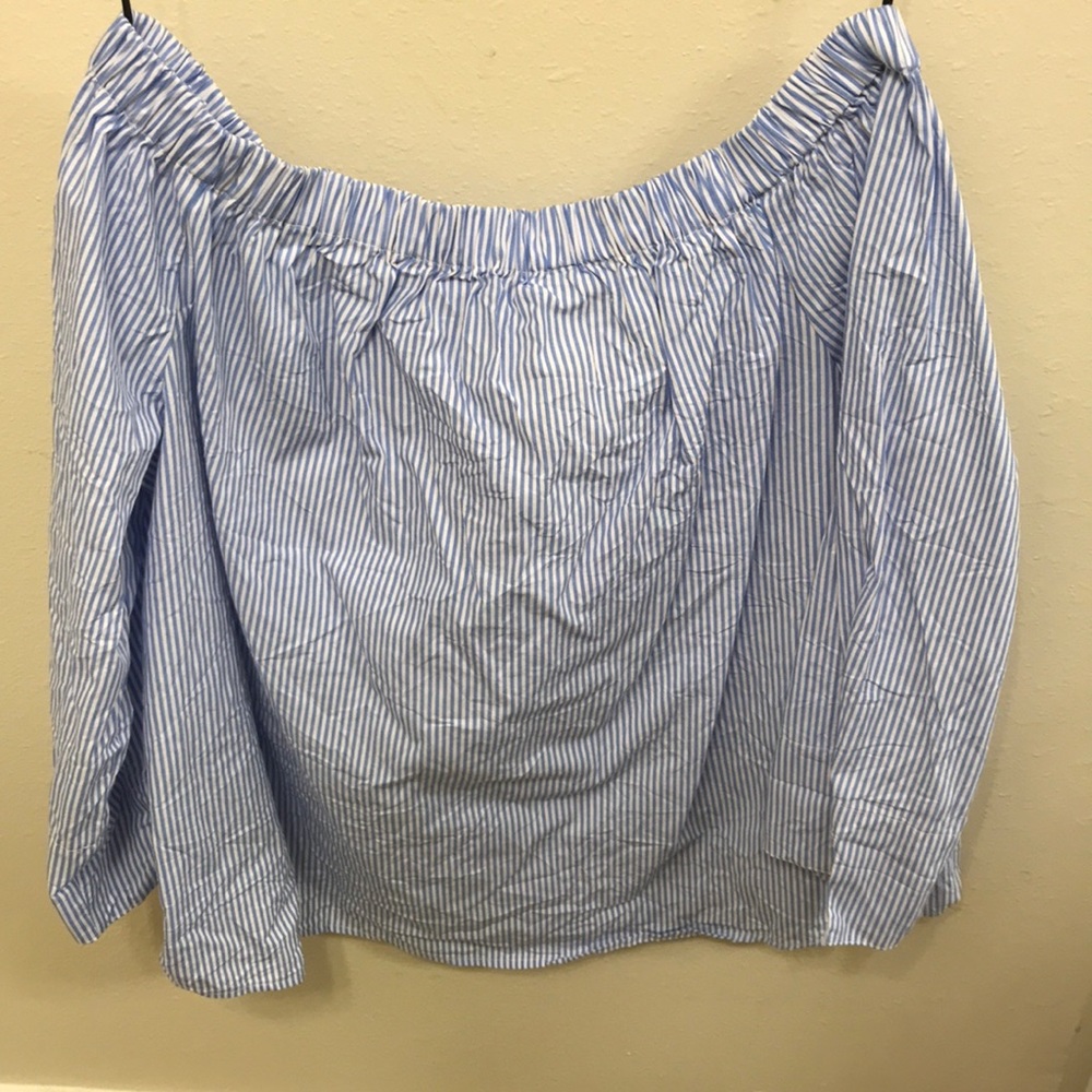 Off the shoulder blouse